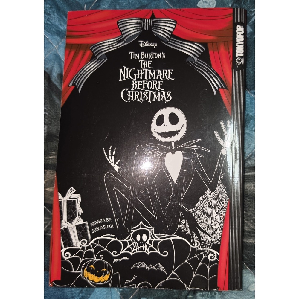 Disney Manga Tim Burtons The Nightmare Before Christmas Tokyopop 2017 Asuka Jun